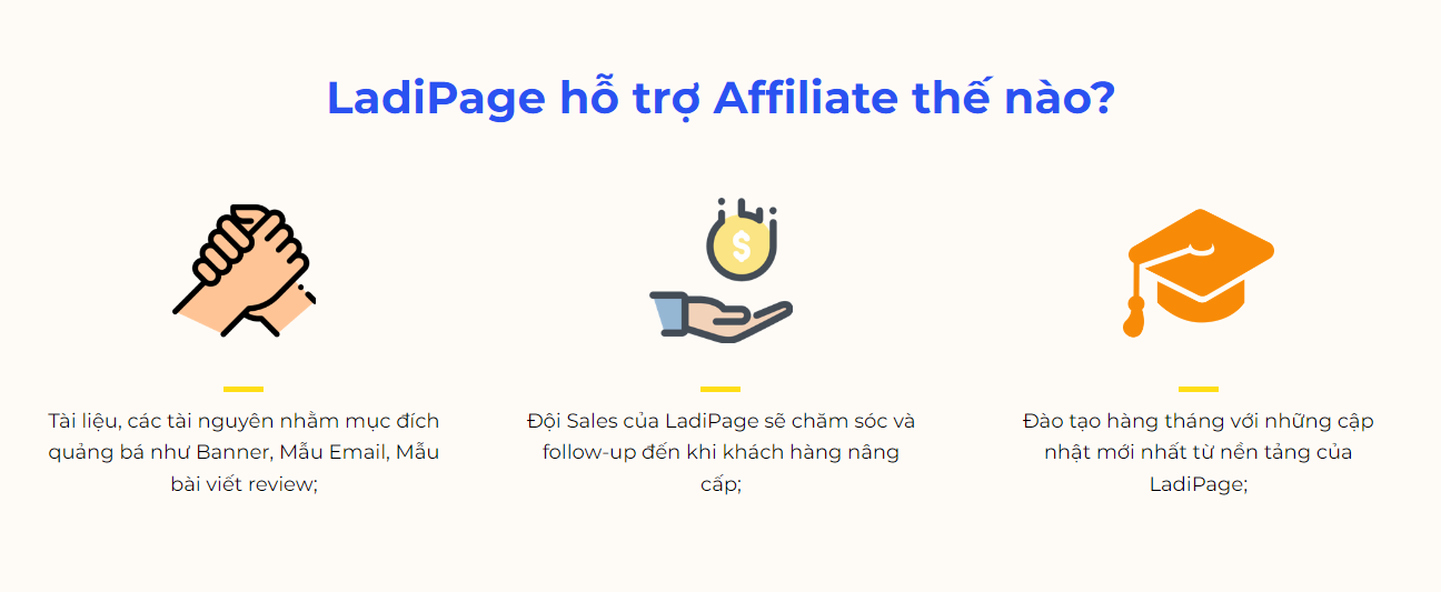 Hỗ trợ ladipage